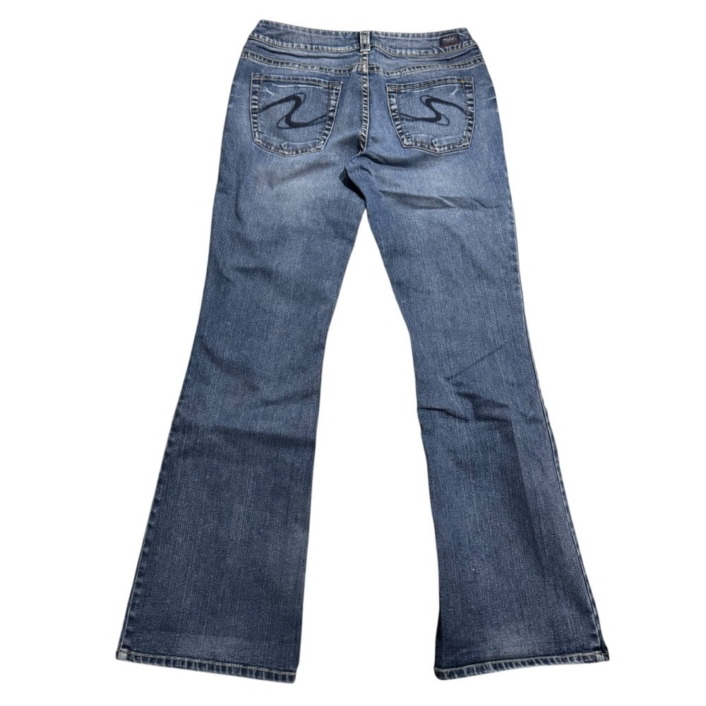 Silver Jeans Co. Suki Bootcut Jeans Sz 32 Medium Wash Denim Made in Hong Kong
